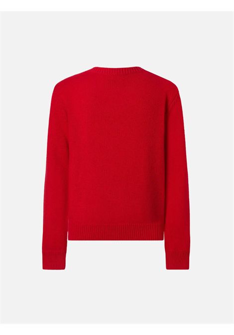 Pull con applicazione SAINT BARTH | PRC0001 PRINCESS02260I SNOOPY 41BOW PATCH